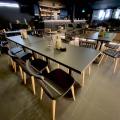 Tin Box the Live House - CHIJMES | Product Seen: [Choyu Chair & Customised Laminated table top + Cosson Table Base]